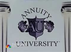 Dateline: Annuity University