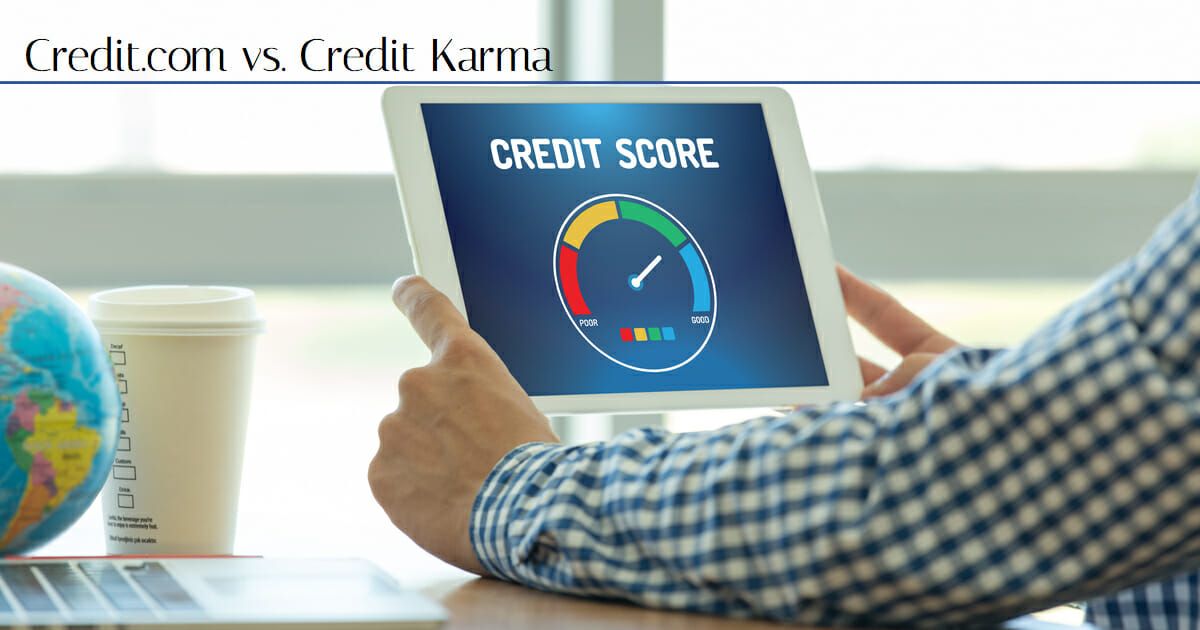 Credit Report Cards Credit Com Vs Credit Karma